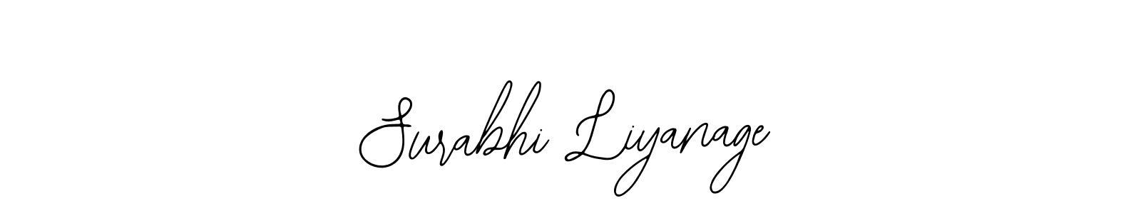 Surabhi Liyanage stylish signature style. Best Handwritten Sign (Bearetta-2O07w) for my name. Handwritten Signature Collection Ideas for my name Surabhi Liyanage. Surabhi Liyanage signature style 12 images and pictures png