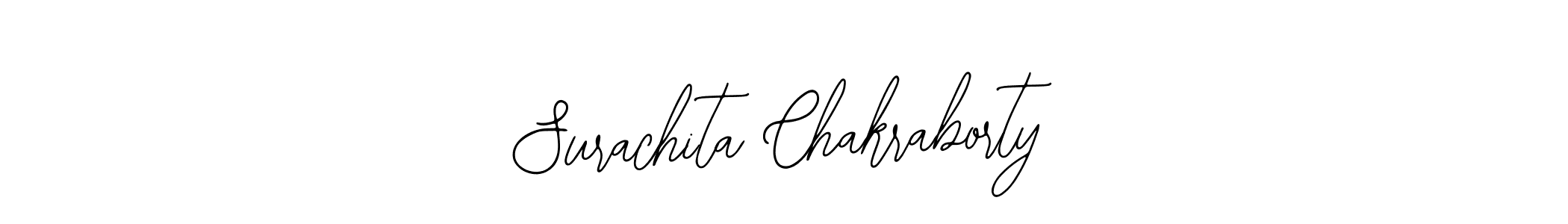 You should practise on your own different ways (Bearetta-2O07w) to write your name (Surachita Chakraborty) in signature. don't let someone else do it for you. Surachita Chakraborty signature style 12 images and pictures png