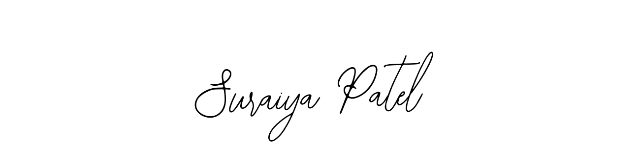 Make a short Suraiya Patel signature style. Manage your documents anywhere anytime using Bearetta-2O07w. Create and add eSignatures, submit forms, share and send files easily. Suraiya Patel signature style 12 images and pictures png