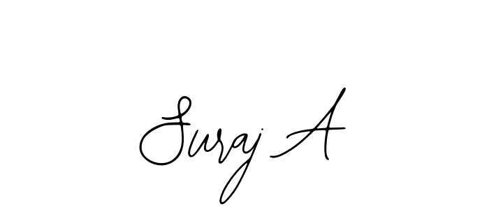 Also You can easily find your signature by using the search form. We will create Suraj A name handwritten signature images for you free of cost using Bearetta-2O07w sign style. Suraj A signature style 12 images and pictures png