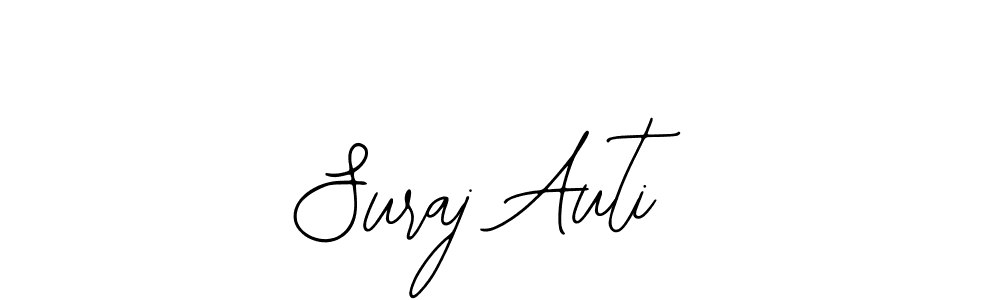 The best way (Bearetta-2O07w) to make a short signature is to pick only two or three words in your name. The name Suraj Auti include a total of six letters. For converting this name. Suraj Auti signature style 12 images and pictures png