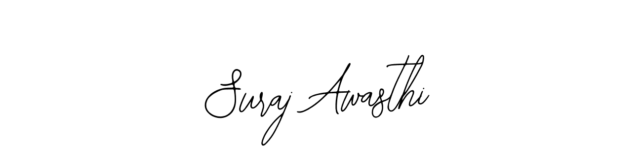 Use a signature maker to create a handwritten signature online. With this signature software, you can design (Bearetta-2O07w) your own signature for name Suraj Awasthi. Suraj Awasthi signature style 12 images and pictures png