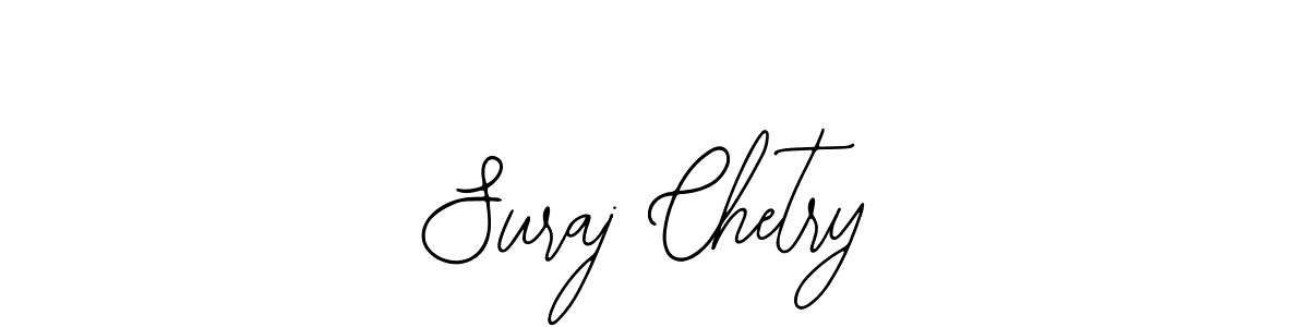 You should practise on your own different ways (Bearetta-2O07w) to write your name (Suraj Chetry) in signature. don't let someone else do it for you. Suraj Chetry signature style 12 images and pictures png