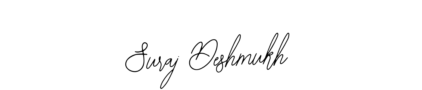 Make a beautiful signature design for name Suraj Deshmukh. With this signature (Bearetta-2O07w) style, you can create a handwritten signature for free. Suraj Deshmukh signature style 12 images and pictures png