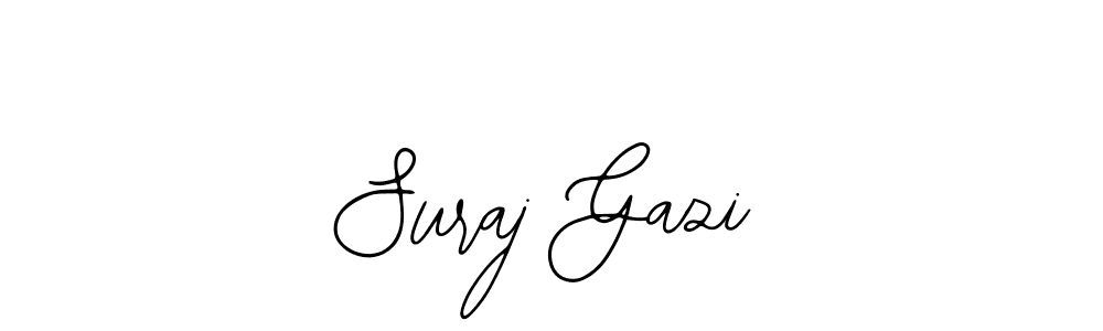 Suraj Gazi stylish signature style. Best Handwritten Sign (Bearetta-2O07w) for my name. Handwritten Signature Collection Ideas for my name Suraj Gazi. Suraj Gazi signature style 12 images and pictures png