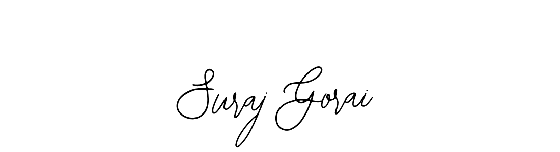 Also You can easily find your signature by using the search form. We will create Suraj Gorai name handwritten signature images for you free of cost using Bearetta-2O07w sign style. Suraj Gorai signature style 12 images and pictures png