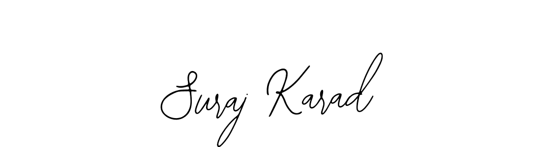 Make a beautiful signature design for name Suraj Karad. With this signature (Bearetta-2O07w) style, you can create a handwritten signature for free. Suraj Karad signature style 12 images and pictures png