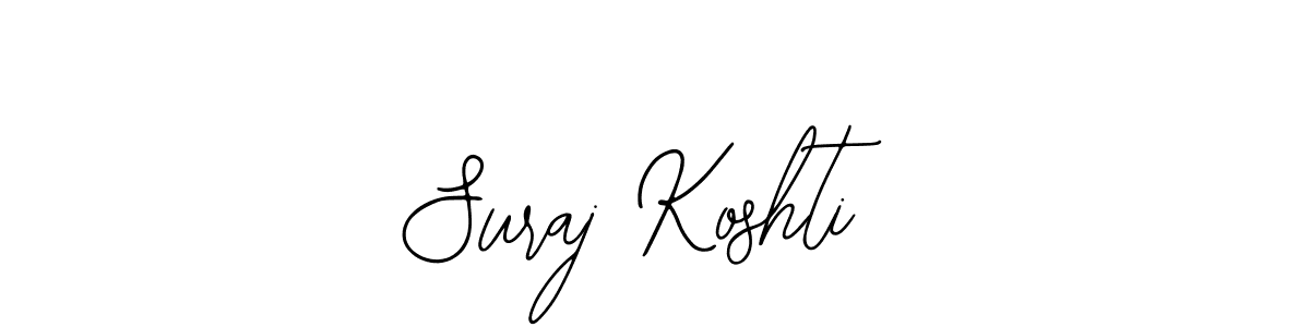 Suraj Koshti stylish signature style. Best Handwritten Sign (Bearetta-2O07w) for my name. Handwritten Signature Collection Ideas for my name Suraj Koshti. Suraj Koshti signature style 12 images and pictures png