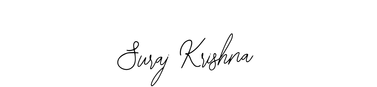 Suraj Krishna stylish signature style. Best Handwritten Sign (Bearetta-2O07w) for my name. Handwritten Signature Collection Ideas for my name Suraj Krishna. Suraj Krishna signature style 12 images and pictures png