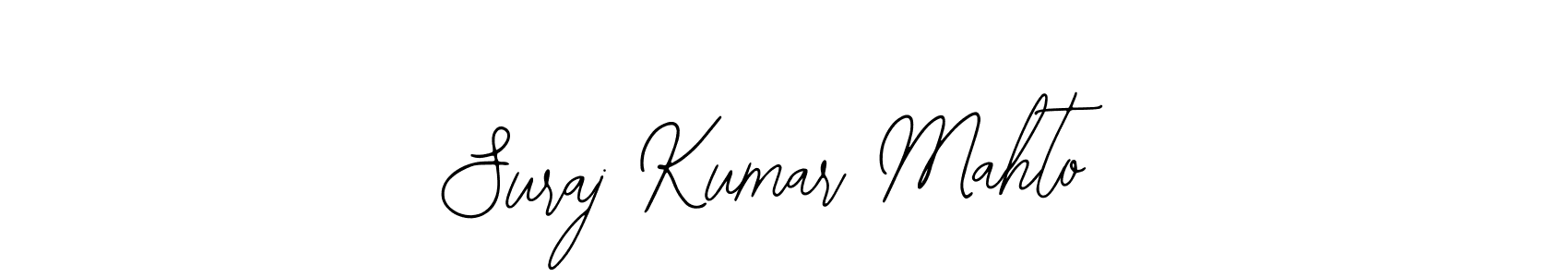 The best way (Bearetta-2O07w) to make a short signature is to pick only two or three words in your name. The name Suraj Kumar Mahto include a total of six letters. For converting this name. Suraj Kumar Mahto signature style 12 images and pictures png