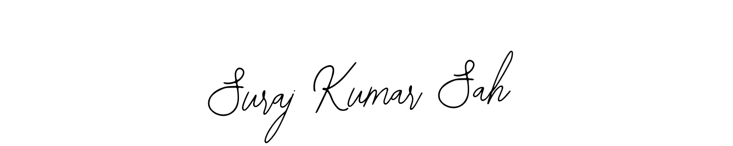 Use a signature maker to create a handwritten signature online. With this signature software, you can design (Bearetta-2O07w) your own signature for name Suraj Kumar Sah. Suraj Kumar Sah signature style 12 images and pictures png