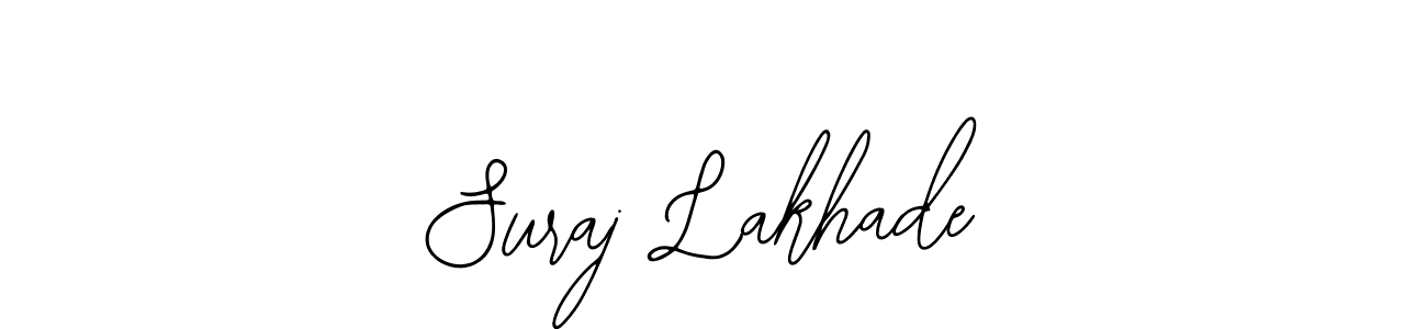 Suraj Lakhade stylish signature style. Best Handwritten Sign (Bearetta-2O07w) for my name. Handwritten Signature Collection Ideas for my name Suraj Lakhade. Suraj Lakhade signature style 12 images and pictures png