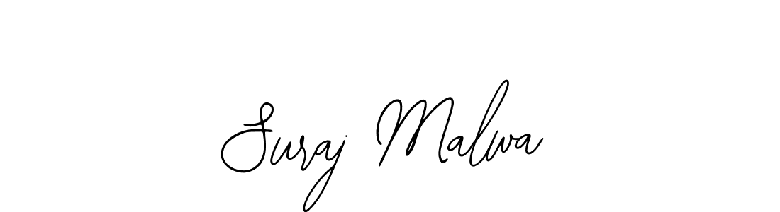 Use a signature maker to create a handwritten signature online. With this signature software, you can design (Bearetta-2O07w) your own signature for name Suraj Malwa. Suraj Malwa signature style 12 images and pictures png