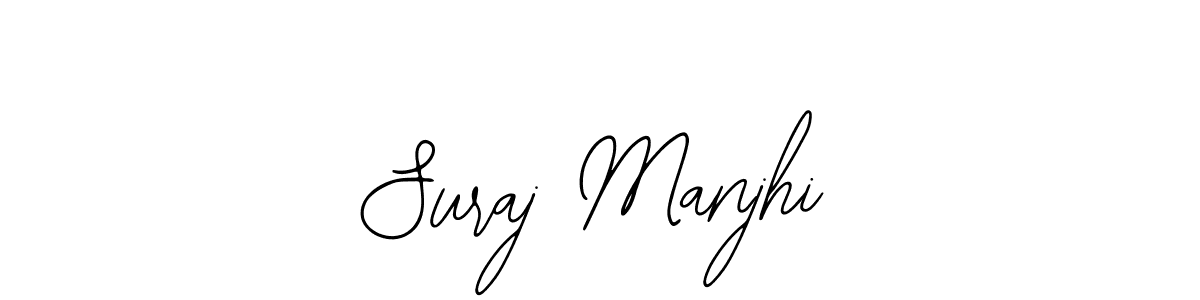 Similarly Bearetta-2O07w is the best handwritten signature design. Signature creator online .You can use it as an online autograph creator for name Suraj Manjhi. Suraj Manjhi signature style 12 images and pictures png