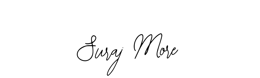 Also we have Suraj More name is the best signature style. Create professional handwritten signature collection using Bearetta-2O07w autograph style. Suraj More signature style 12 images and pictures png