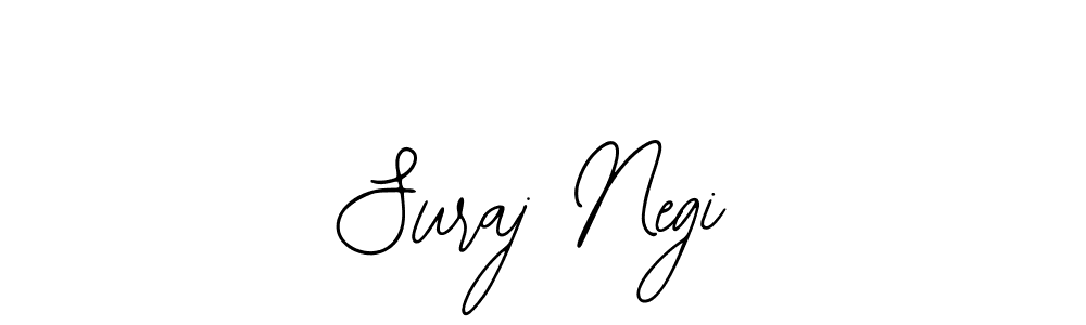 Use a signature maker to create a handwritten signature online. With this signature software, you can design (Bearetta-2O07w) your own signature for name Suraj Negi. Suraj Negi signature style 12 images and pictures png