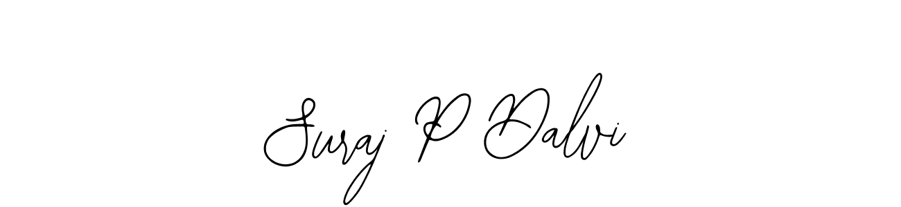 Bearetta-2O07w is a professional signature style that is perfect for those who want to add a touch of class to their signature. It is also a great choice for those who want to make their signature more unique. Get Suraj P Dalvi name to fancy signature for free. Suraj P Dalvi signature style 12 images and pictures png