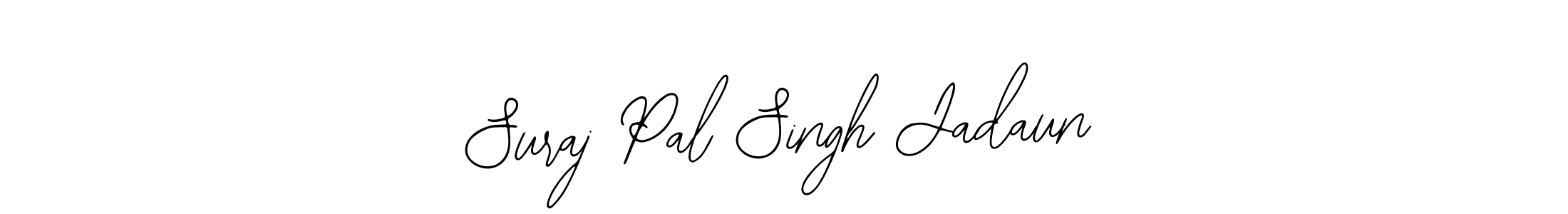 Make a beautiful signature design for name Suraj Pal Singh Jadaun. With this signature (Bearetta-2O07w) style, you can create a handwritten signature for free. Suraj Pal Singh Jadaun signature style 12 images and pictures png