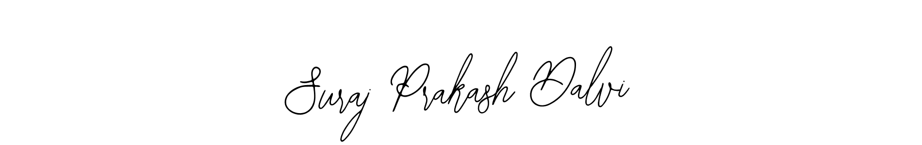 Create a beautiful signature design for name Suraj Prakash Dalvi. With this signature (Bearetta-2O07w) fonts, you can make a handwritten signature for free. Suraj Prakash Dalvi signature style 12 images and pictures png