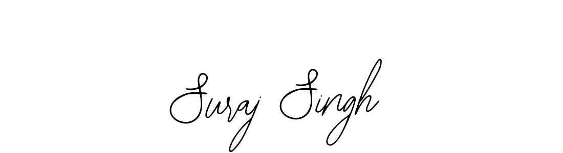 You should practise on your own different ways (Bearetta-2O07w) to write your name (Suraj Singh) in signature. don't let someone else do it for you. Suraj Singh signature style 12 images and pictures png