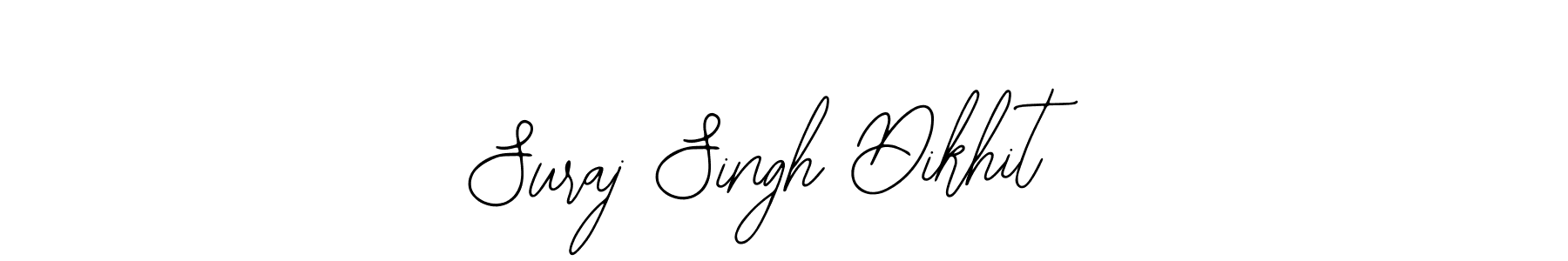 You should practise on your own different ways (Bearetta-2O07w) to write your name (Suraj Singh Dikhit) in signature. don't let someone else do it for you. Suraj Singh Dikhit signature style 12 images and pictures png