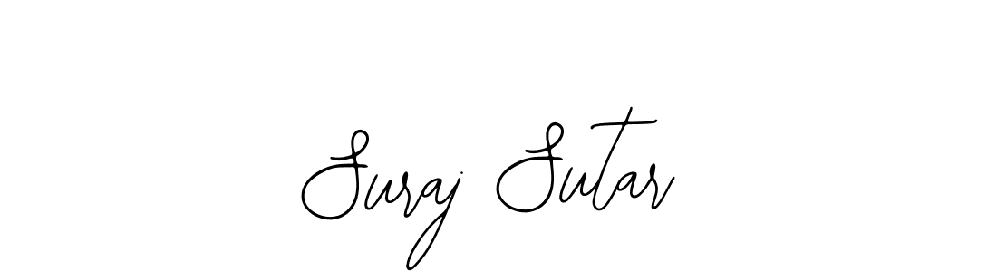 Use a signature maker to create a handwritten signature online. With this signature software, you can design (Bearetta-2O07w) your own signature for name Suraj Sutar. Suraj Sutar signature style 12 images and pictures png