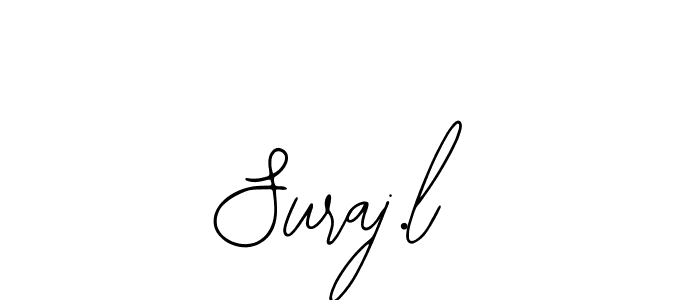 Make a beautiful signature design for name Suraj.l. With this signature (Bearetta-2O07w) style, you can create a handwritten signature for free. Suraj.l signature style 12 images and pictures png