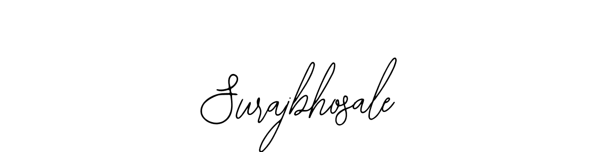 Design your own signature with our free online signature maker. With this signature software, you can create a handwritten (Bearetta-2O07w) signature for name Surajbhosale. Surajbhosale signature style 12 images and pictures png