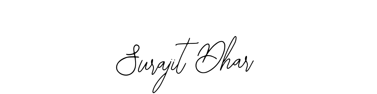 You should practise on your own different ways (Bearetta-2O07w) to write your name (Surajit Dhar) in signature. don't let someone else do it for you. Surajit Dhar signature style 12 images and pictures png