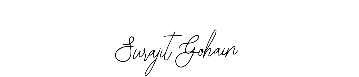 Also You can easily find your signature by using the search form. We will create Surajit Gohain name handwritten signature images for you free of cost using Bearetta-2O07w sign style. Surajit Gohain signature style 12 images and pictures png