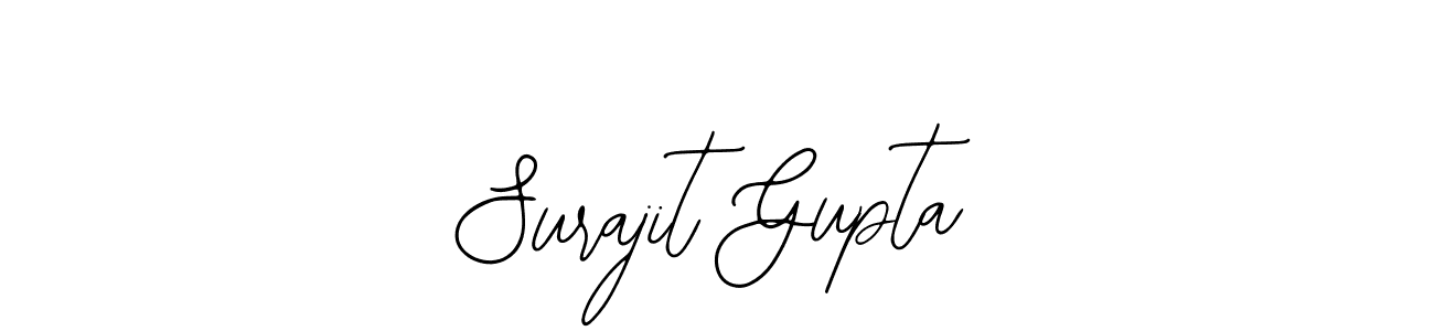 Bearetta-2O07w is a professional signature style that is perfect for those who want to add a touch of class to their signature. It is also a great choice for those who want to make their signature more unique. Get Surajit Gupta name to fancy signature for free. Surajit Gupta signature style 12 images and pictures png