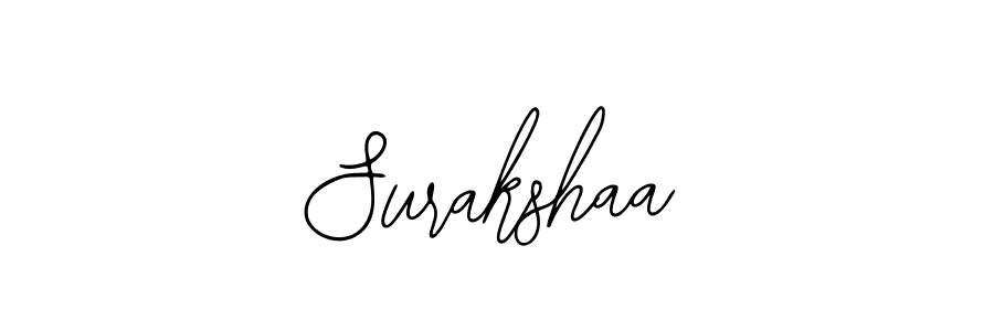 You should practise on your own different ways (Bearetta-2O07w) to write your name (Surakshaa) in signature. don't let someone else do it for you. Surakshaa signature style 12 images and pictures png