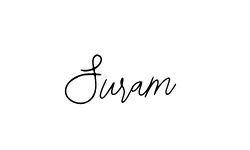 Suram stylish signature style. Best Handwritten Sign (Bearetta-2O07w) for my name. Handwritten Signature Collection Ideas for my name Suram. Suram signature style 12 images and pictures png