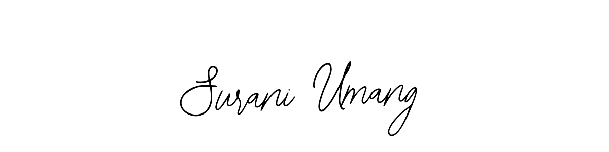 Best and Professional Signature Style for Surani Umang. Bearetta-2O07w Best Signature Style Collection. Surani Umang signature style 12 images and pictures png