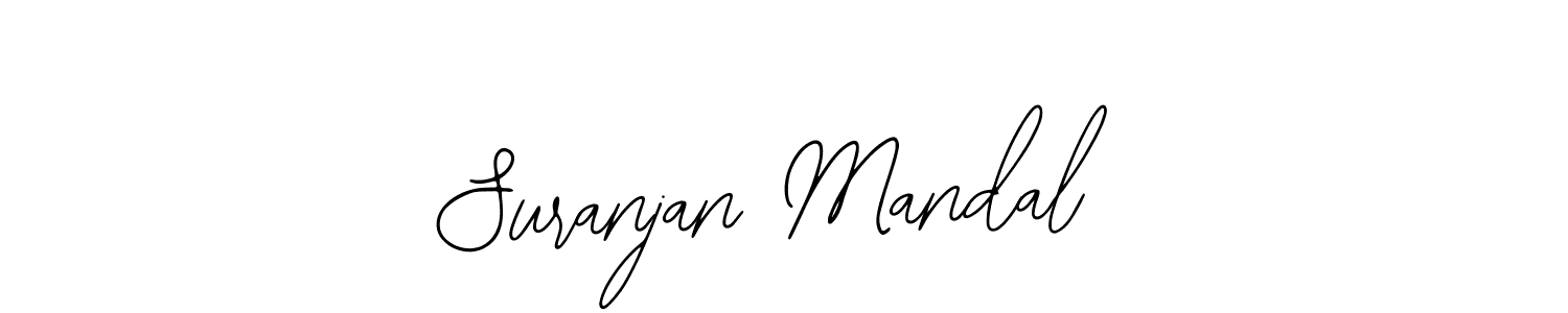 Use a signature maker to create a handwritten signature online. With this signature software, you can design (Bearetta-2O07w) your own signature for name Suranjan Mandal. Suranjan Mandal signature style 12 images and pictures png