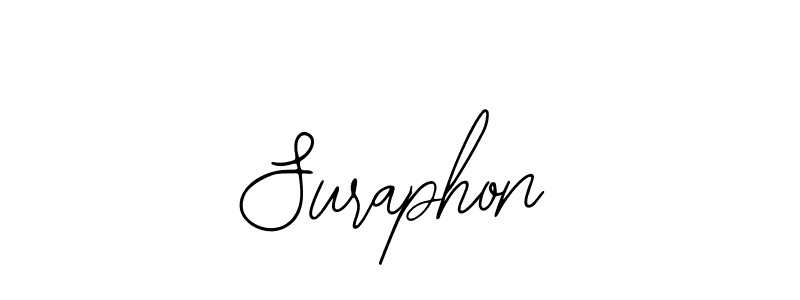 Use a signature maker to create a handwritten signature online. With this signature software, you can design (Bearetta-2O07w) your own signature for name Suraphon. Suraphon signature style 12 images and pictures png