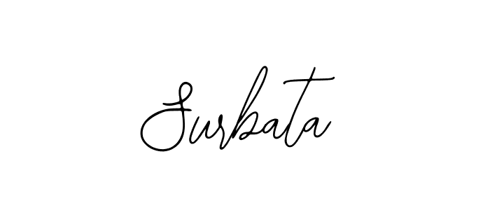 Use a signature maker to create a handwritten signature online. With this signature software, you can design (Bearetta-2O07w) your own signature for name Surbata. Surbata signature style 12 images and pictures png