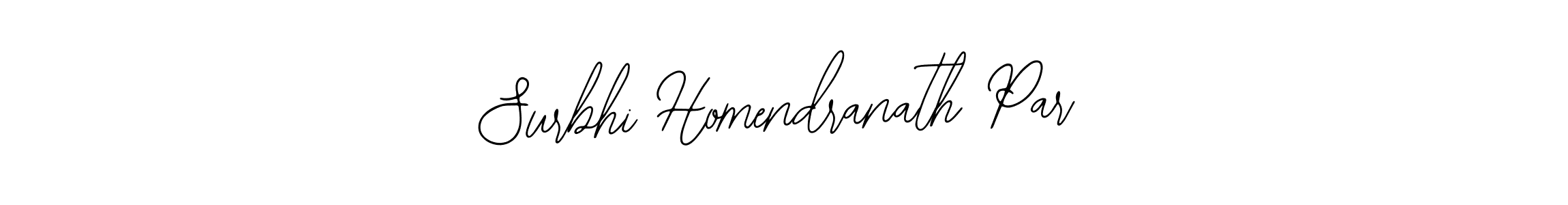 You should practise on your own different ways (Bearetta-2O07w) to write your name (Surbhi Homendranath Par) in signature. don't let someone else do it for you. Surbhi Homendranath Par signature style 12 images and pictures png