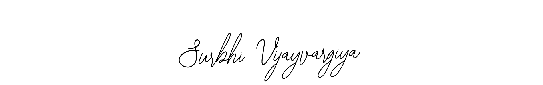Make a beautiful signature design for name Surbhi Vijayvargiya. With this signature (Bearetta-2O07w) style, you can create a handwritten signature for free. Surbhi Vijayvargiya signature style 12 images and pictures png
