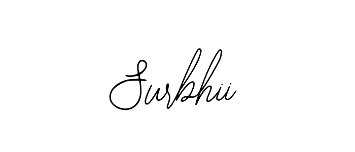 Create a beautiful signature design for name Surbhii. With this signature (Bearetta-2O07w) fonts, you can make a handwritten signature for free. Surbhii signature style 12 images and pictures png