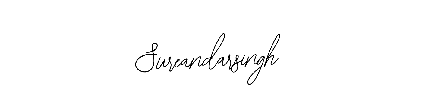 How to make Sureandarsingh signature? Bearetta-2O07w is a professional autograph style. Create handwritten signature for Sureandarsingh name. Sureandarsingh signature style 12 images and pictures png