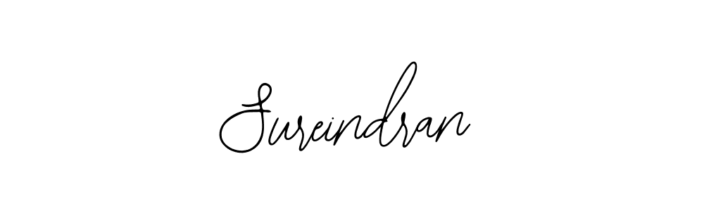 if you are searching for the best signature style for your name Sureindran. so please give up your signature search. here we have designed multiple signature styles  using Bearetta-2O07w. Sureindran signature style 12 images and pictures png