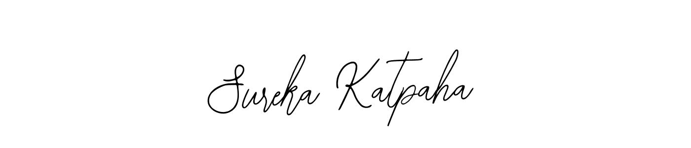 Make a beautiful signature design for name Sureka Katpaha. With this signature (Bearetta-2O07w) style, you can create a handwritten signature for free. Sureka Katpaha signature style 12 images and pictures png