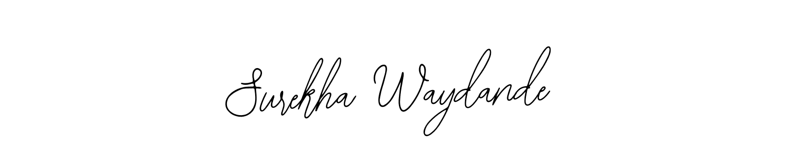 Also we have Surekha Waydande name is the best signature style. Create professional handwritten signature collection using Bearetta-2O07w autograph style. Surekha Waydande signature style 12 images and pictures png