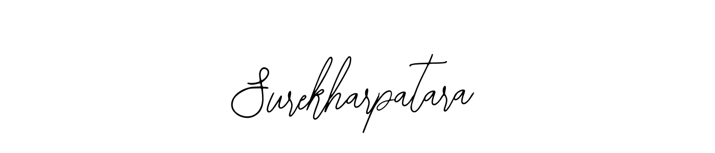 Similarly Bearetta-2O07w is the best handwritten signature design. Signature creator online .You can use it as an online autograph creator for name Surekharpatara. Surekharpatara signature style 12 images and pictures png