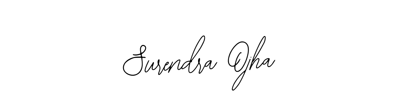 How to make Surendra Ojha name signature. Use Bearetta-2O07w style for creating short signs online. This is the latest handwritten sign. Surendra Ojha signature style 12 images and pictures png