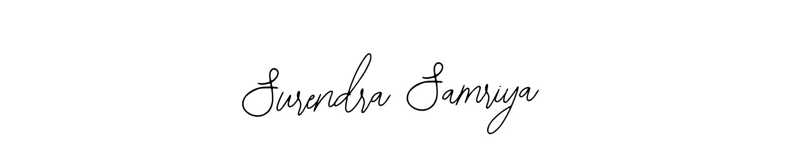 Make a short Surendra Samriya signature style. Manage your documents anywhere anytime using Bearetta-2O07w. Create and add eSignatures, submit forms, share and send files easily. Surendra Samriya signature style 12 images and pictures png