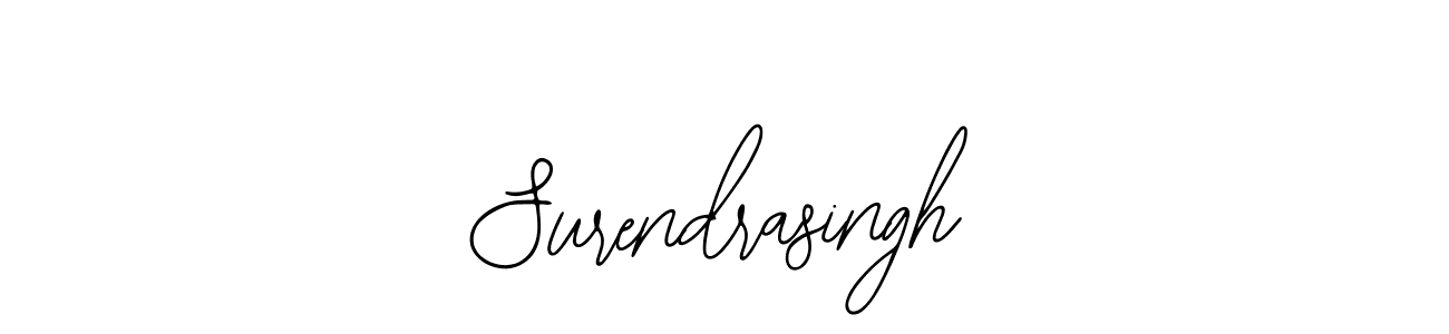 Similarly Bearetta-2O07w is the best handwritten signature design. Signature creator online .You can use it as an online autograph creator for name Surendrasingh. Surendrasingh signature style 12 images and pictures png