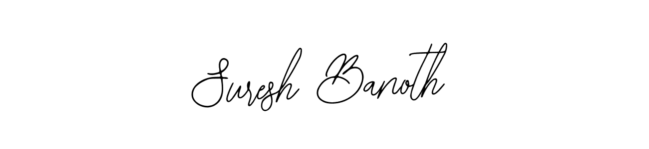 Make a beautiful signature design for name Suresh Banoth. With this signature (Bearetta-2O07w) style, you can create a handwritten signature for free. Suresh Banoth signature style 12 images and pictures png