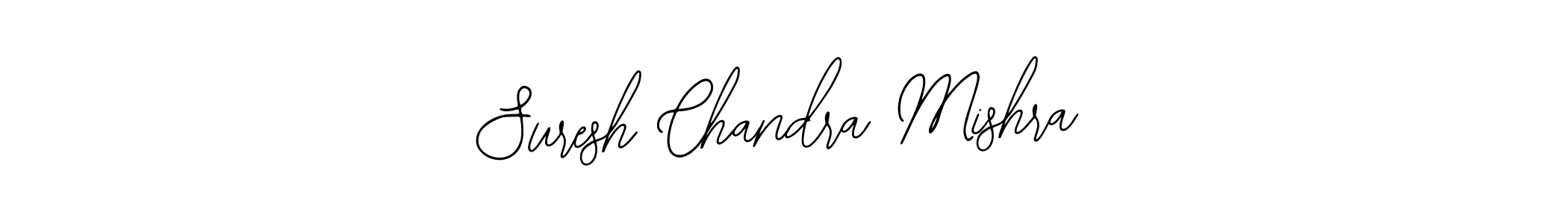You should practise on your own different ways (Bearetta-2O07w) to write your name (Suresh Chandra Mishra) in signature. don't let someone else do it for you. Suresh Chandra Mishra signature style 12 images and pictures png